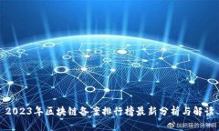 2023年区块链备案排行榜最