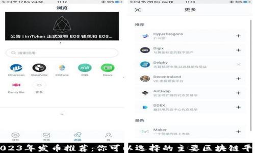 
2023年发币推荐：你可以选择的主要区块链平台